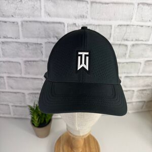 Tiger Woods Nike Golf Heritage 86 Performance Flex Hat - Black L/XL
